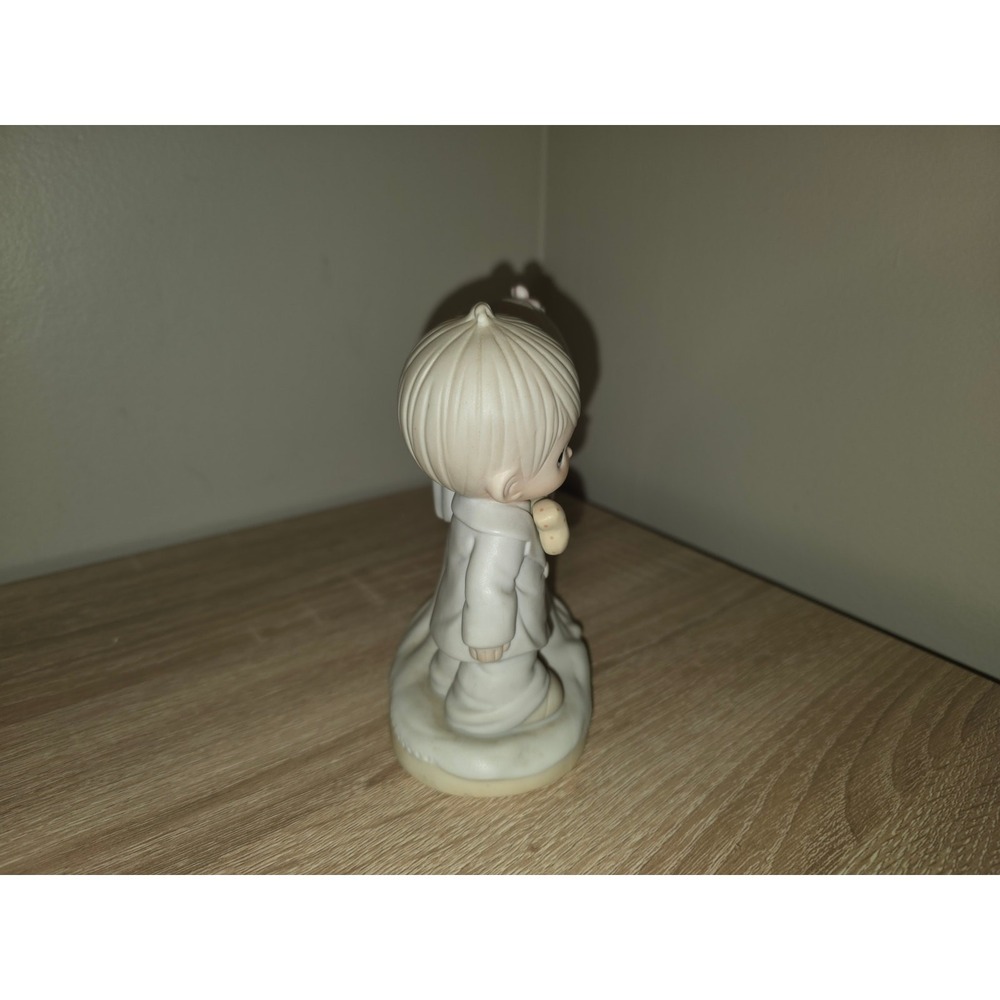 Precious Moments 1979 The Lord Bless You and Keep You Wedding Figurine E-3114 - Picture 2 of 5